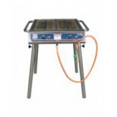 Gas BBQ +- 40 persoons excl. gas